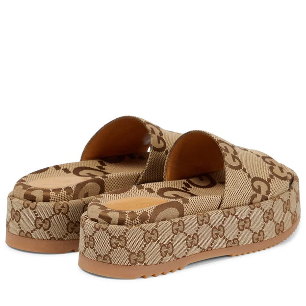 Women Letter Printed Slip On Sandal