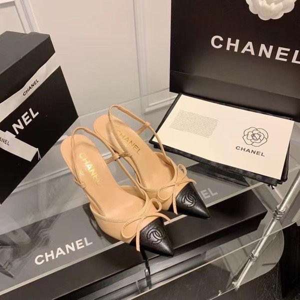 Fashion Pointed Toe Bow Shoes
