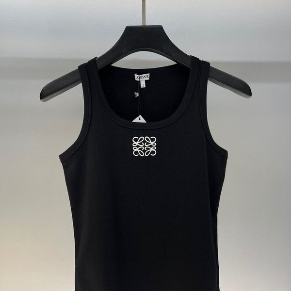 Trendy Letter Printed Knitted Camisole