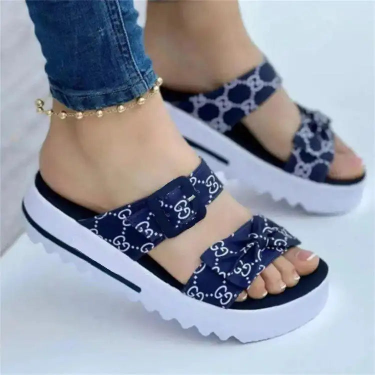 New Thick Bottom Clip Toe Fashion Women's Sandals