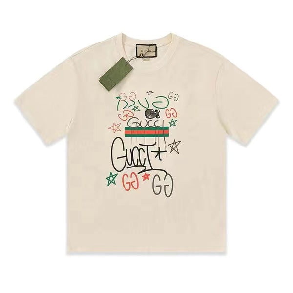 Fashion Graffiti Print T-Shirt
