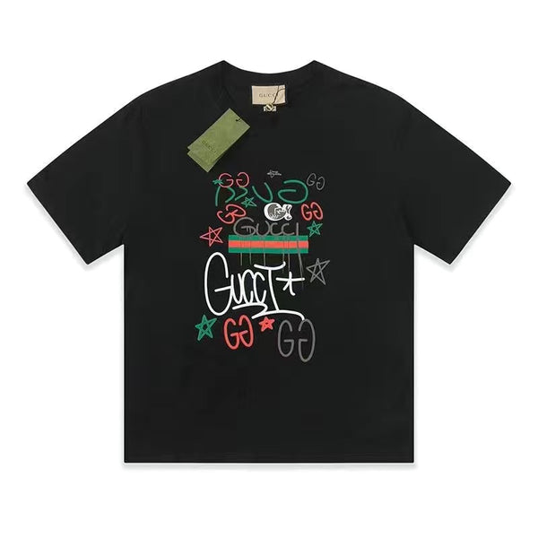 Fashion Graffiti Print T-Shirt