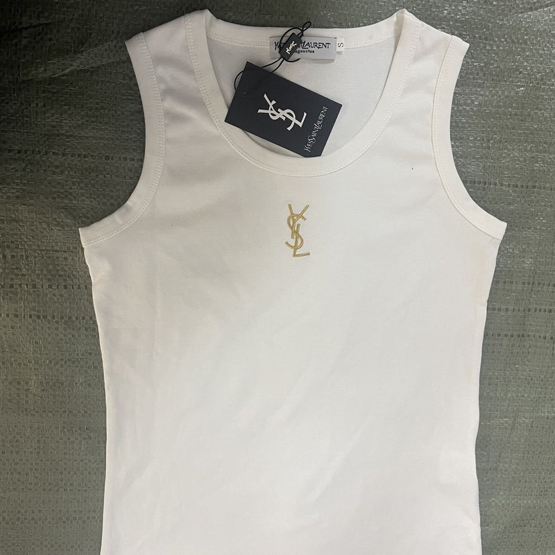 Women's Letter Printed Knitted Camisole