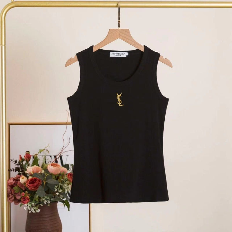 Women's Letter Printed Knitted Camisole