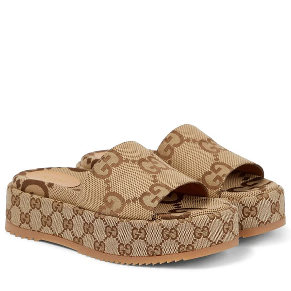 Women Letter Printed Slip On Sandal