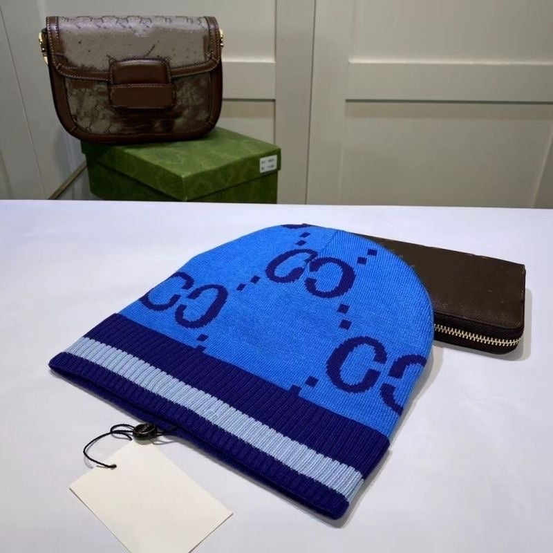 Fashion Knitted Letter Printed Hat