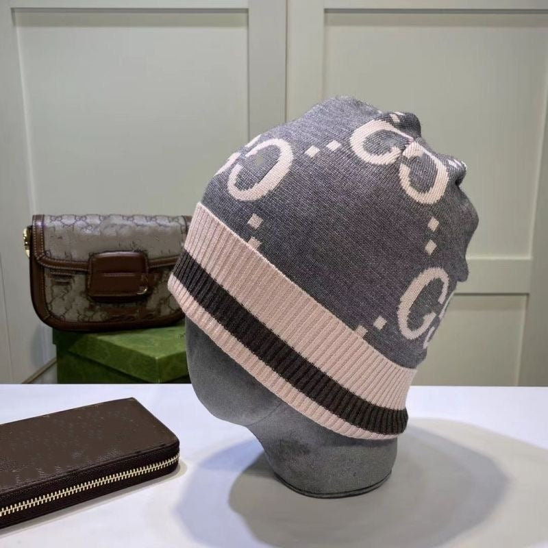 Fashion Knitted Letter Printed Hat