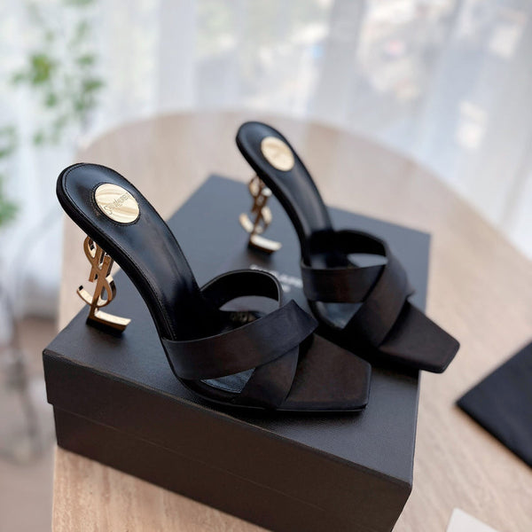 Women's luxury High Heels Slipper