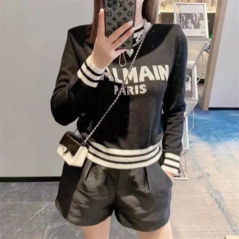 Crew Neck Long Sleeve Sweater