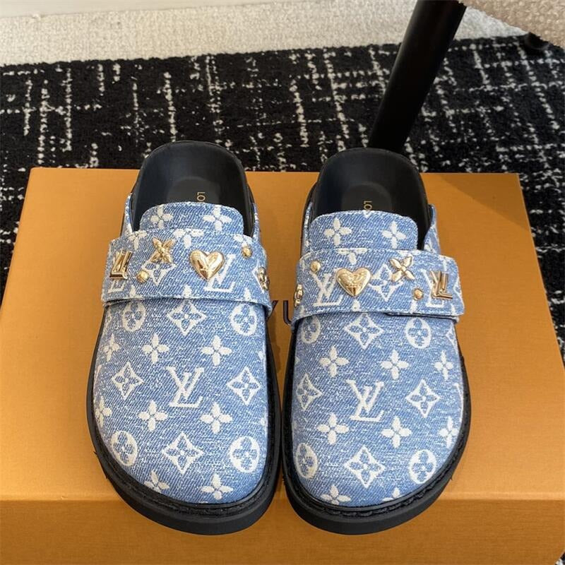 Classic Letter Printed Summer Sandals