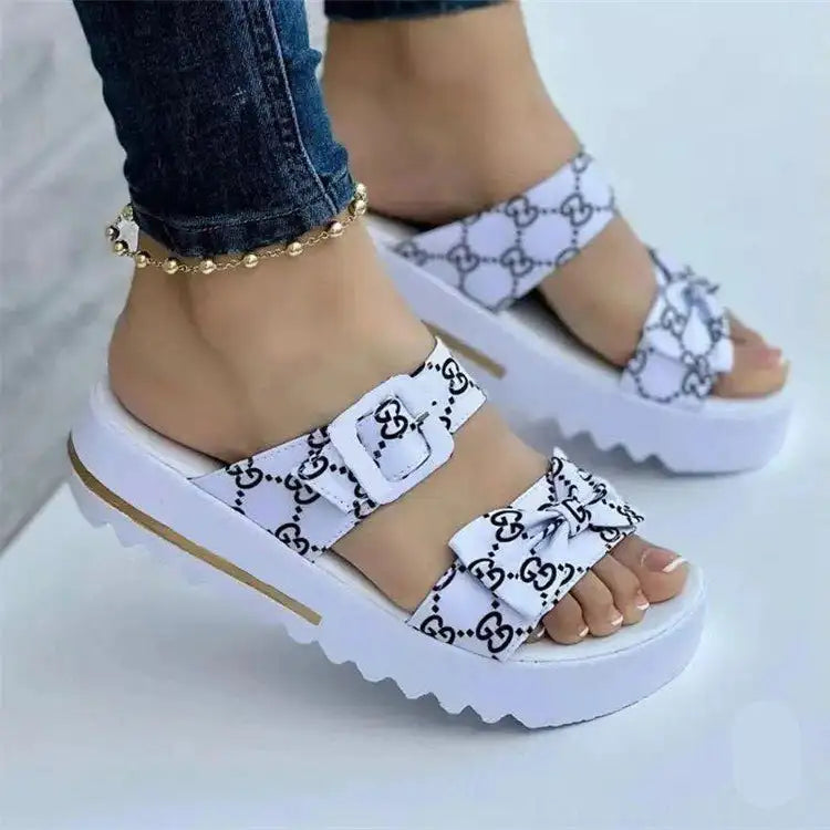 New Thick Bottom Clip Toe Fashion Women's Sandals
