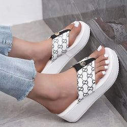 New Thick Bottom Clip Toe Fashion Women's Sandals