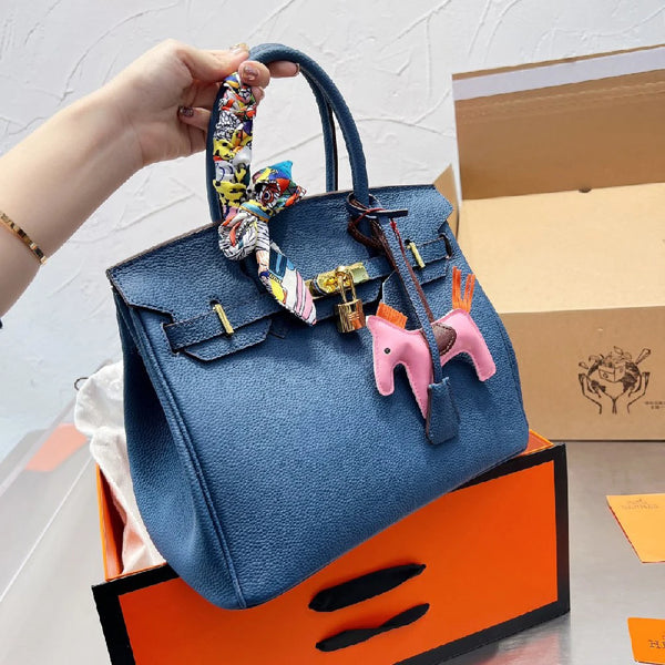 Birkin Handbag With Double Handles