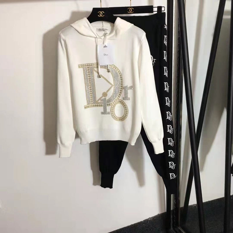 Women's Pullover And Leggings 2-Piece Suit