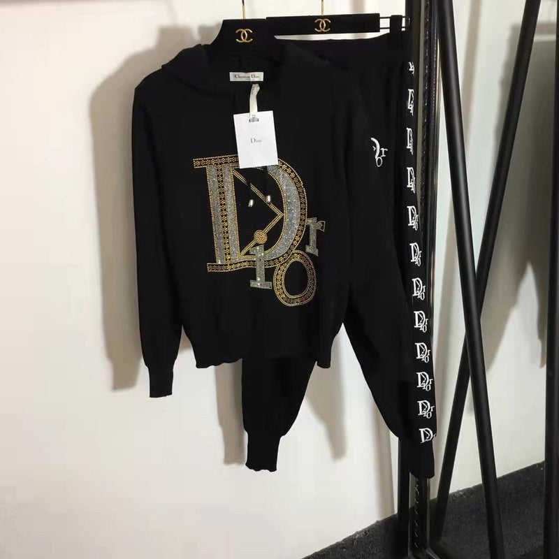 Women's Pullover And Leggings 2-Piece Suit
