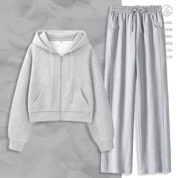 Letter Print Sportswear 2-Piece Set