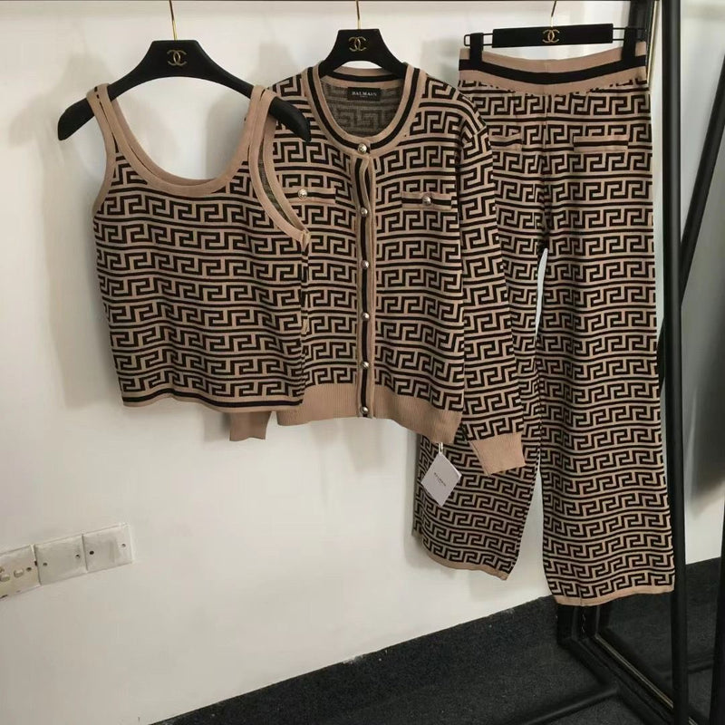 New Three Items Leisure Women's Suite