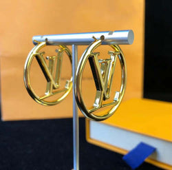 Gold Plated Hoop Earrings