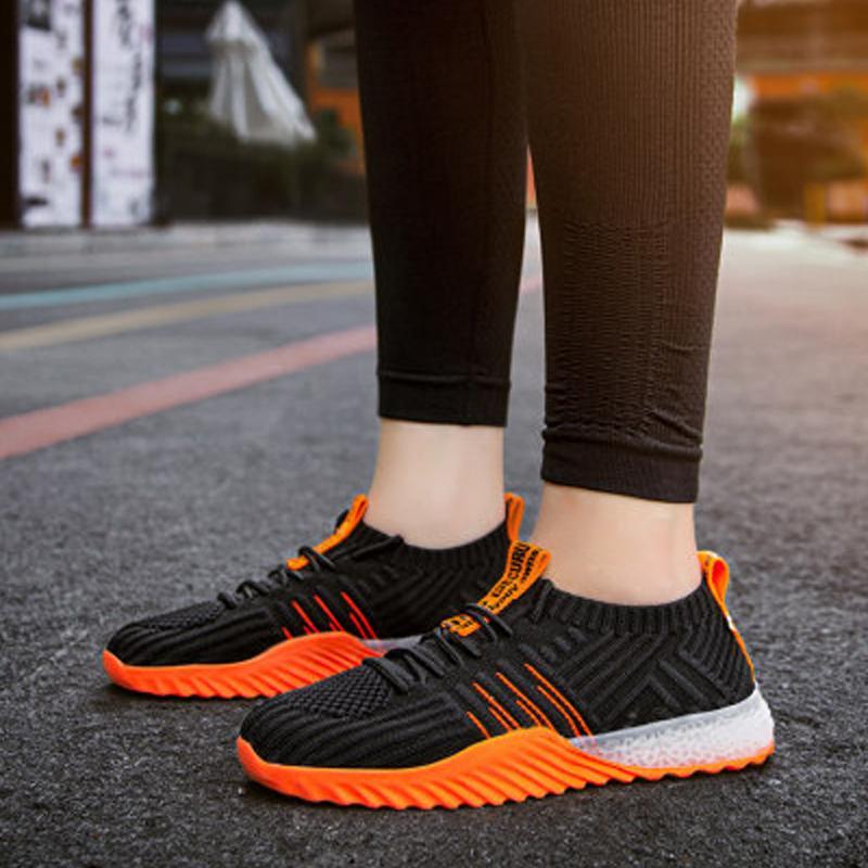 Breathable Mesh Lace Up Men's Sneakers
