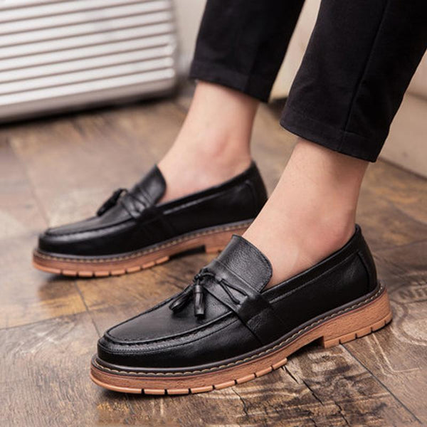 Microfiber Slip On Men's Loafers