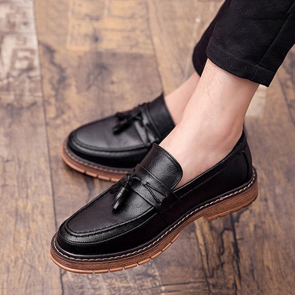 Microfiber Slip On Men's Loafers