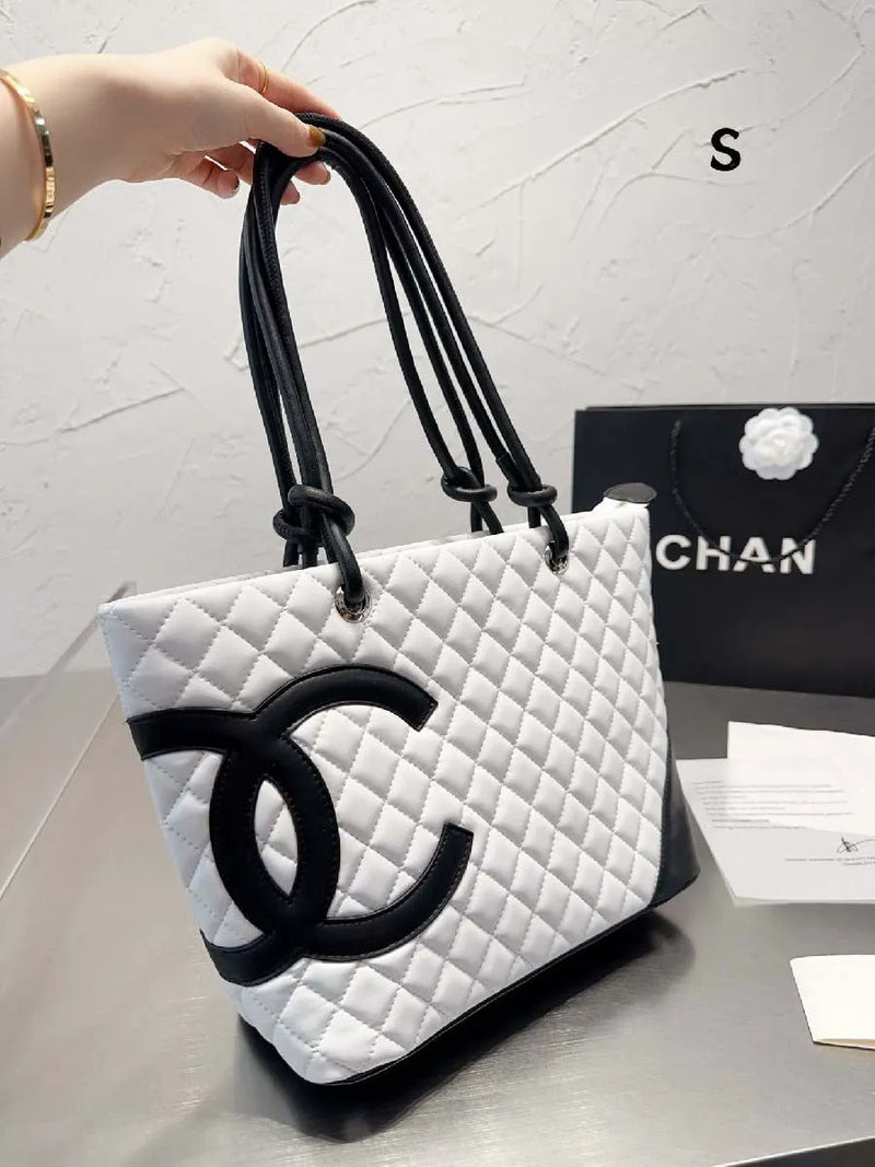 Fashion 4 Color Leather Shopping Bag