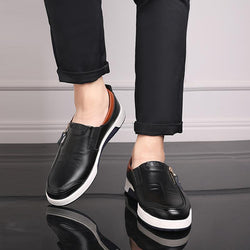 Cowhide Slip On Men's Loafers