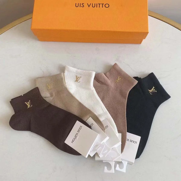 Socks Gift Box. Short Socks 5 Pairs