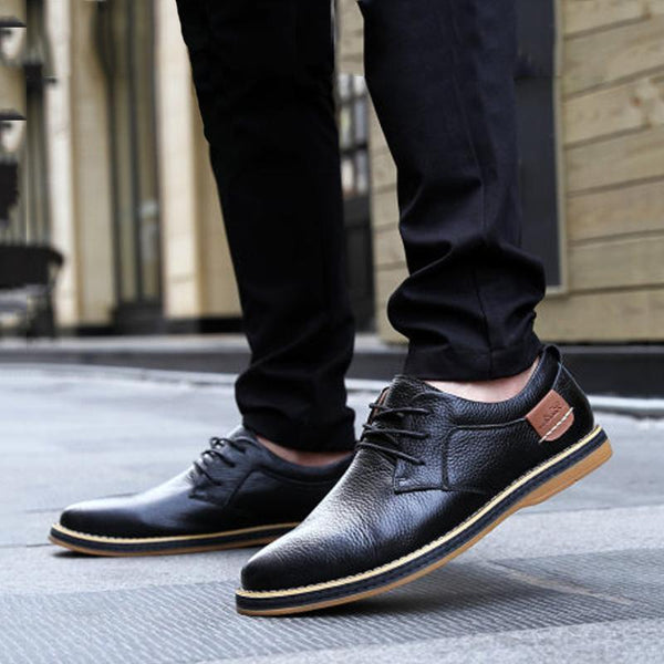 New Fashion Leather Men's Dress Shoes