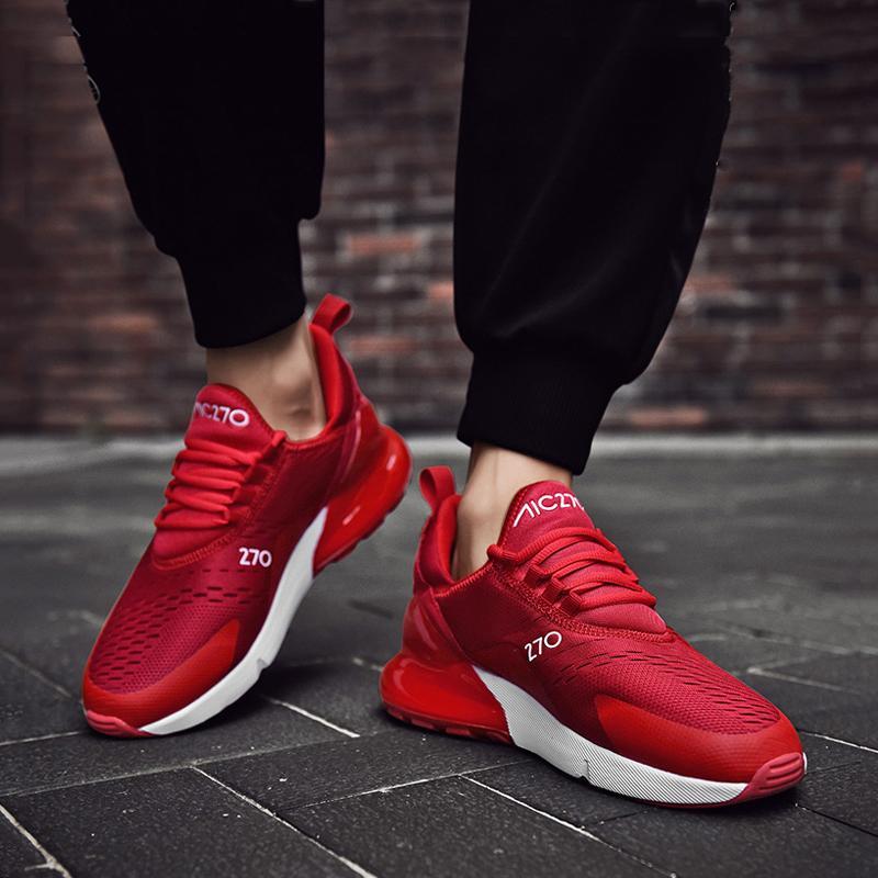 Mesh Lace Up Men's Sneakers