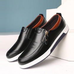 Cowhide Slip On Men's Loafers