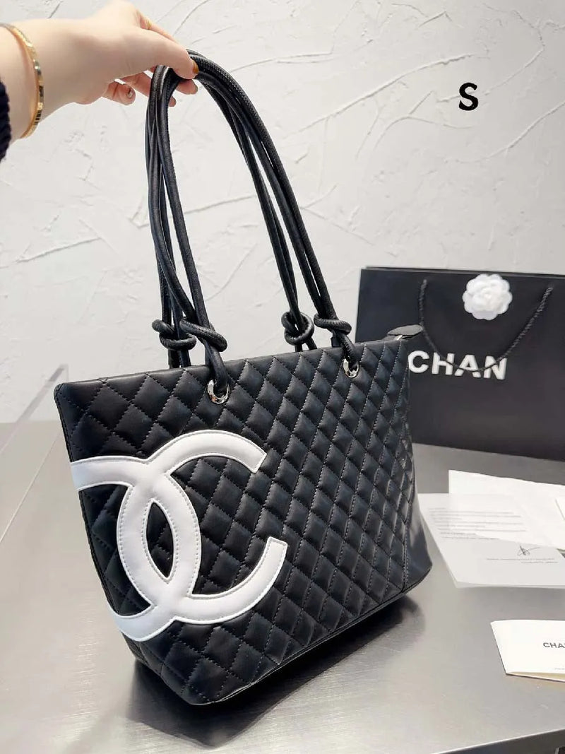 Fashion 4 Color Leather Shopping Bag