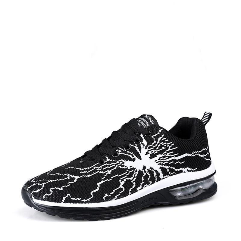 Mesh Lace Up Fashion Men's Sneakers