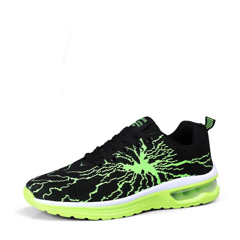 Mesh Lace Up Fashion Men's Sneakers
