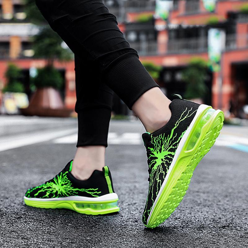 Mesh Lace Up Fashion Men's Sneakers