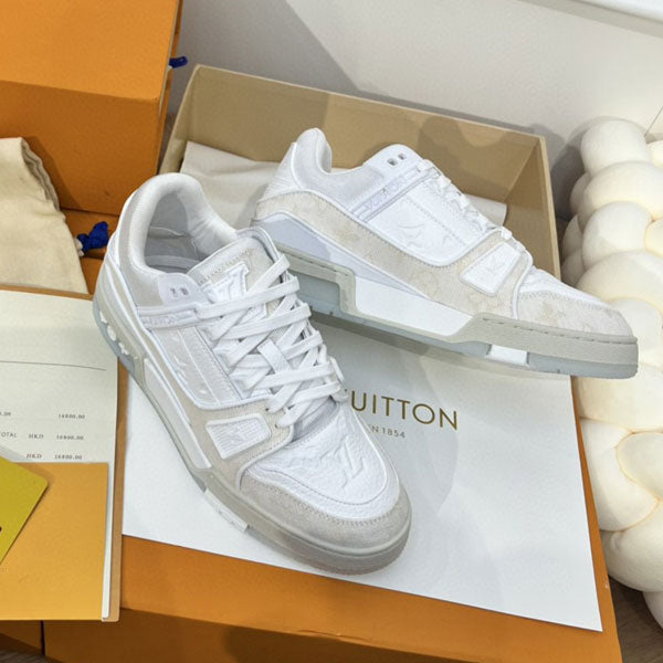 Stylish Printed Lace-up Sneakers
