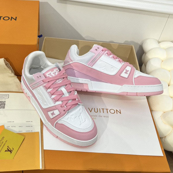 Stylish Printed Lace-up Sneakers