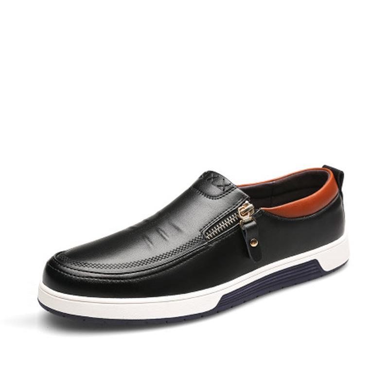 Cowhide Slip On Men's Loafers
