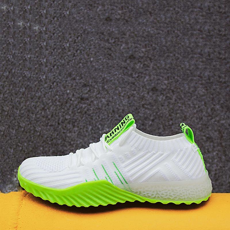 Breathable Mesh Lace Up Men's Sneakers