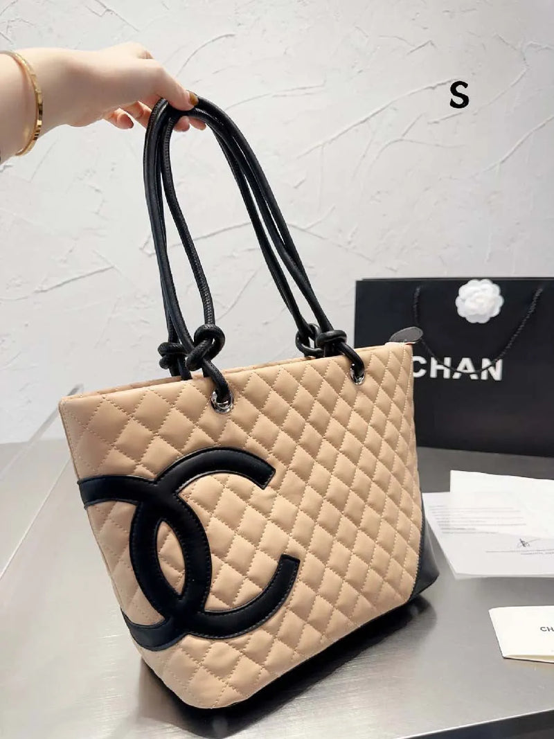 Fashion 4 Color Leather Shopping Bag