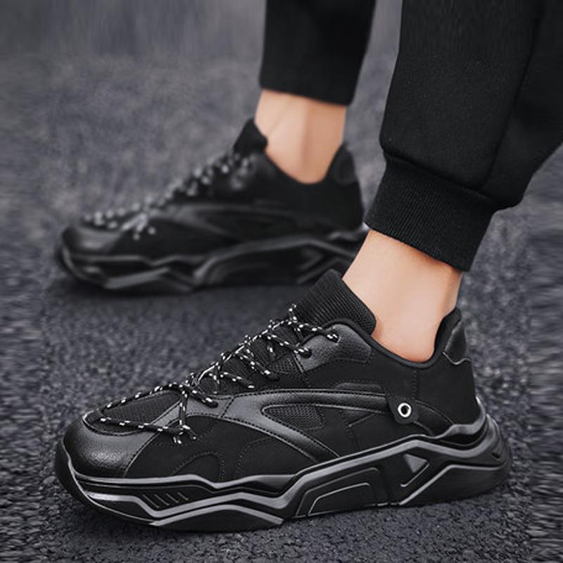 Mesh Lace Up Runing Men's Sneakers