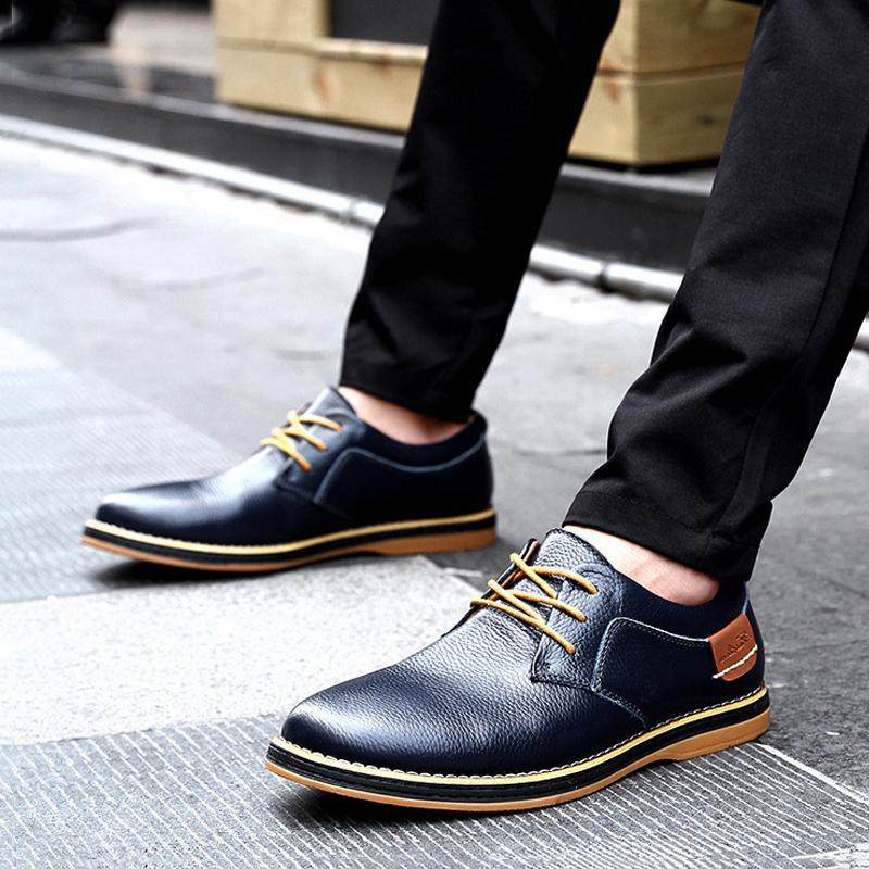 New Fashion Leather Men's Dress Shoes