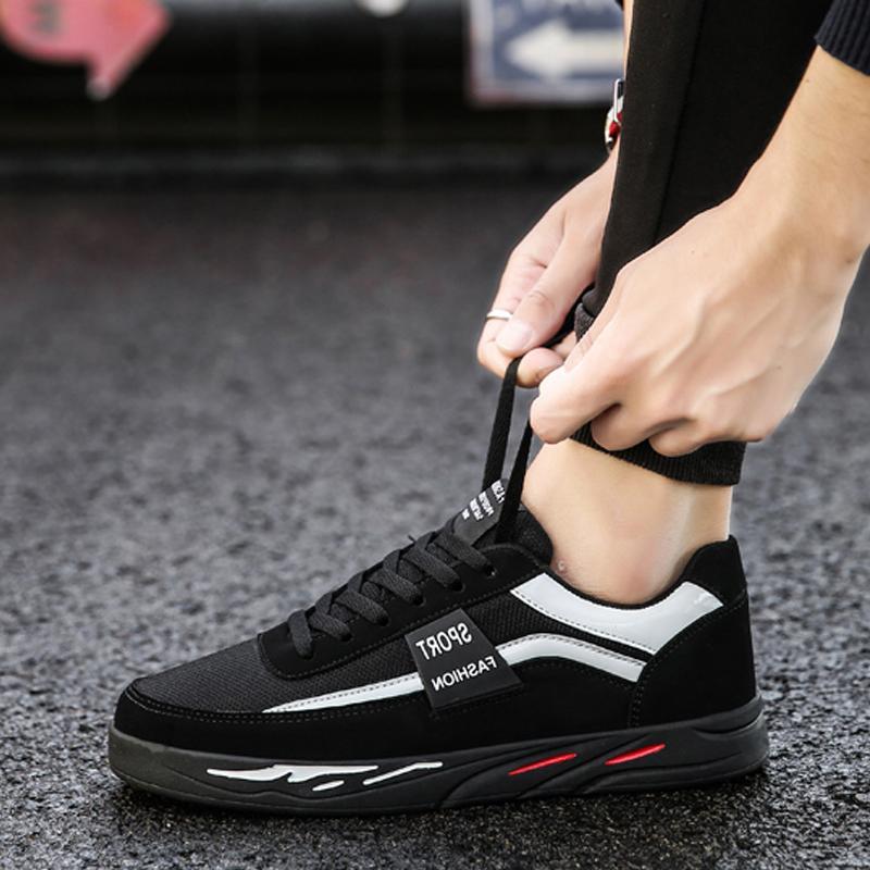 Mesh Lace Up Breathable Men's Sneakers