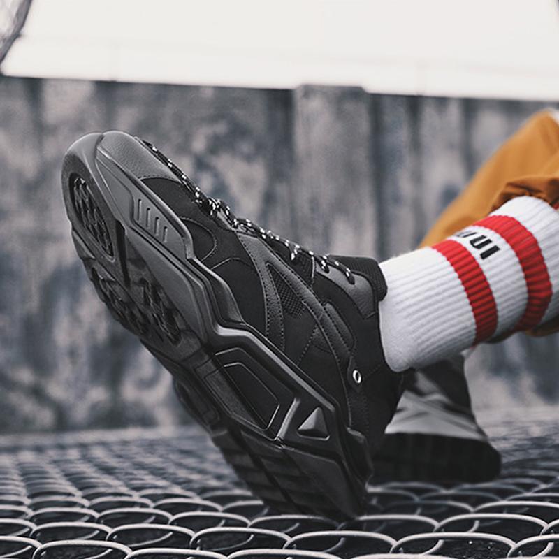 Mesh Lace Up Runing Men's Sneakers