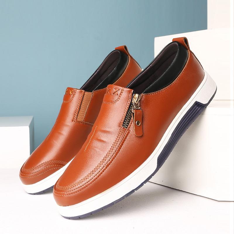 Cowhide Slip On Men's Loafers