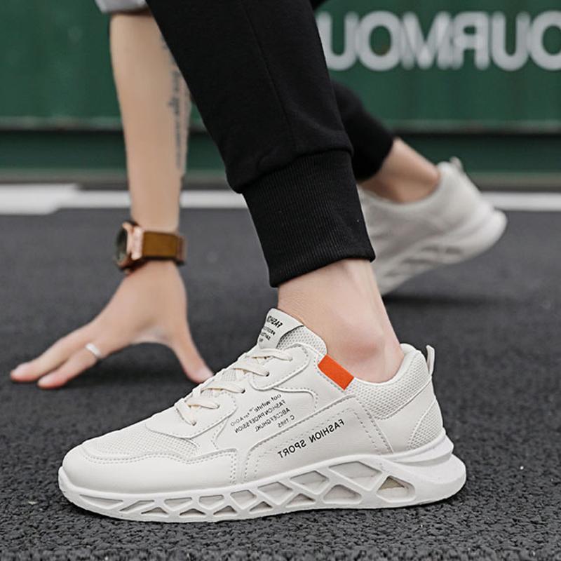 Mesh Lace Up Runing Men's Sneakers