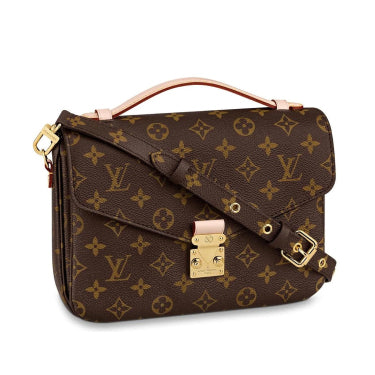 Handmade Leather Handbag In Brown