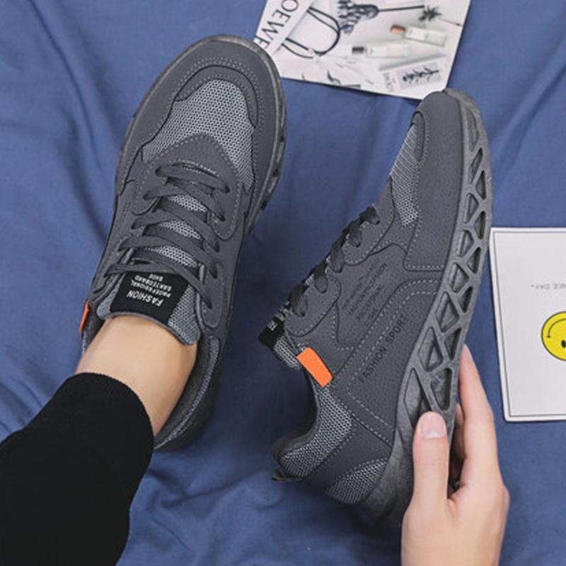Mesh Lace Up Runing Men's Sneakers