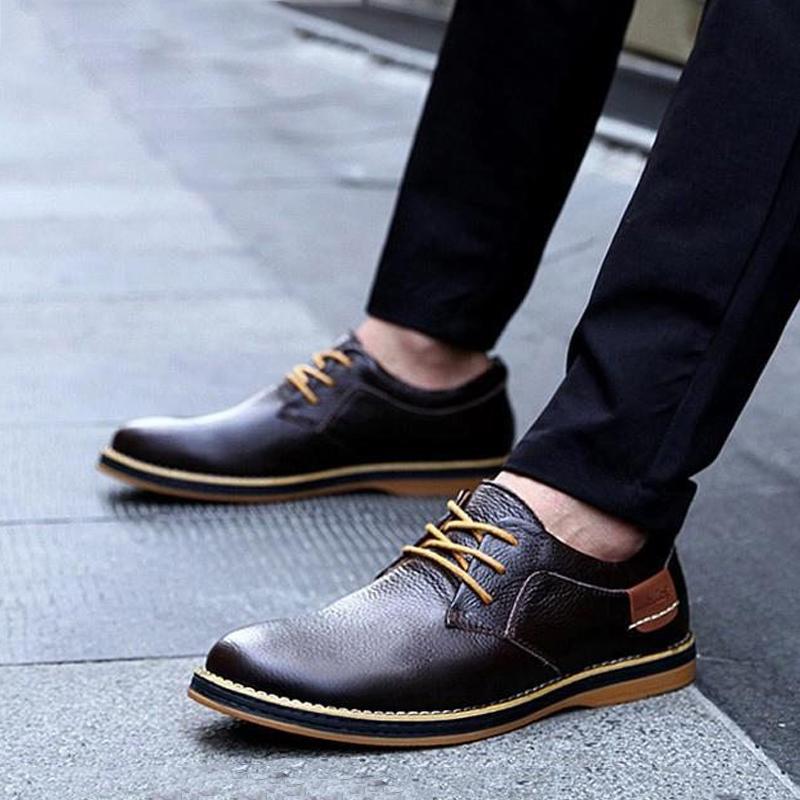 New Fashion Leather Men's Dress Shoes