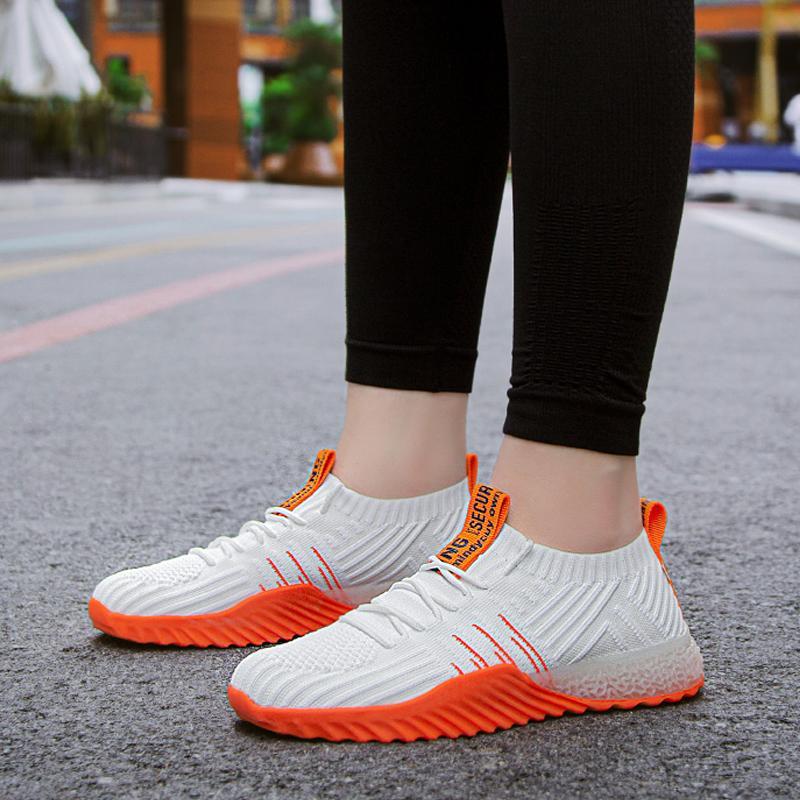 Breathable Mesh Lace Up Men's Sneakers